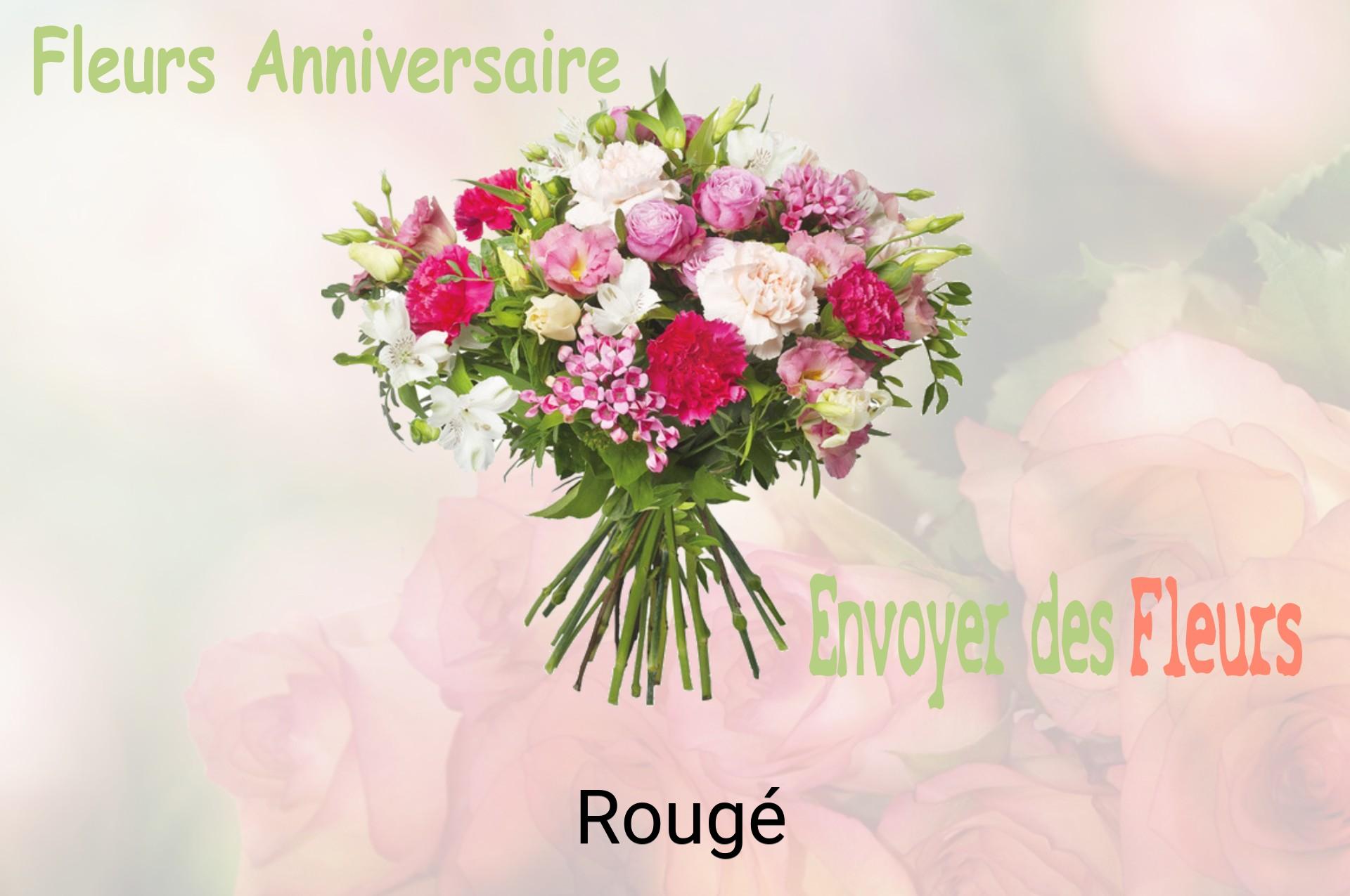 Bouquet de fleurs d’anniversaire livré à Rougé