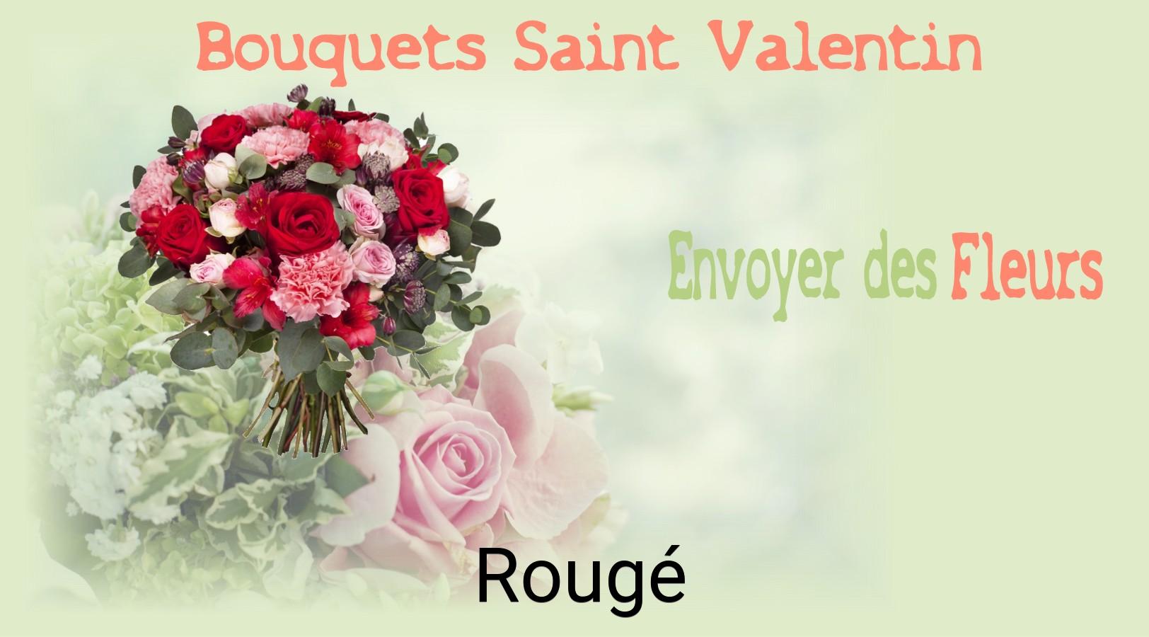 Roses de Saint-Valentin livrées à Rougé