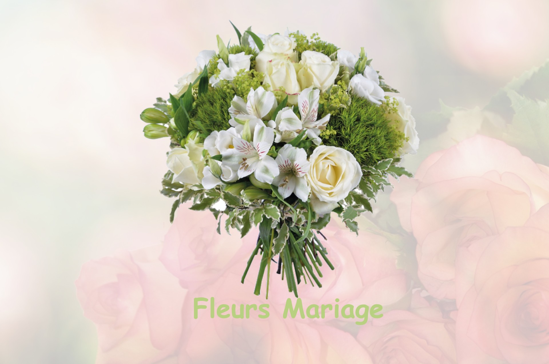 fleurs mariage ROUGE